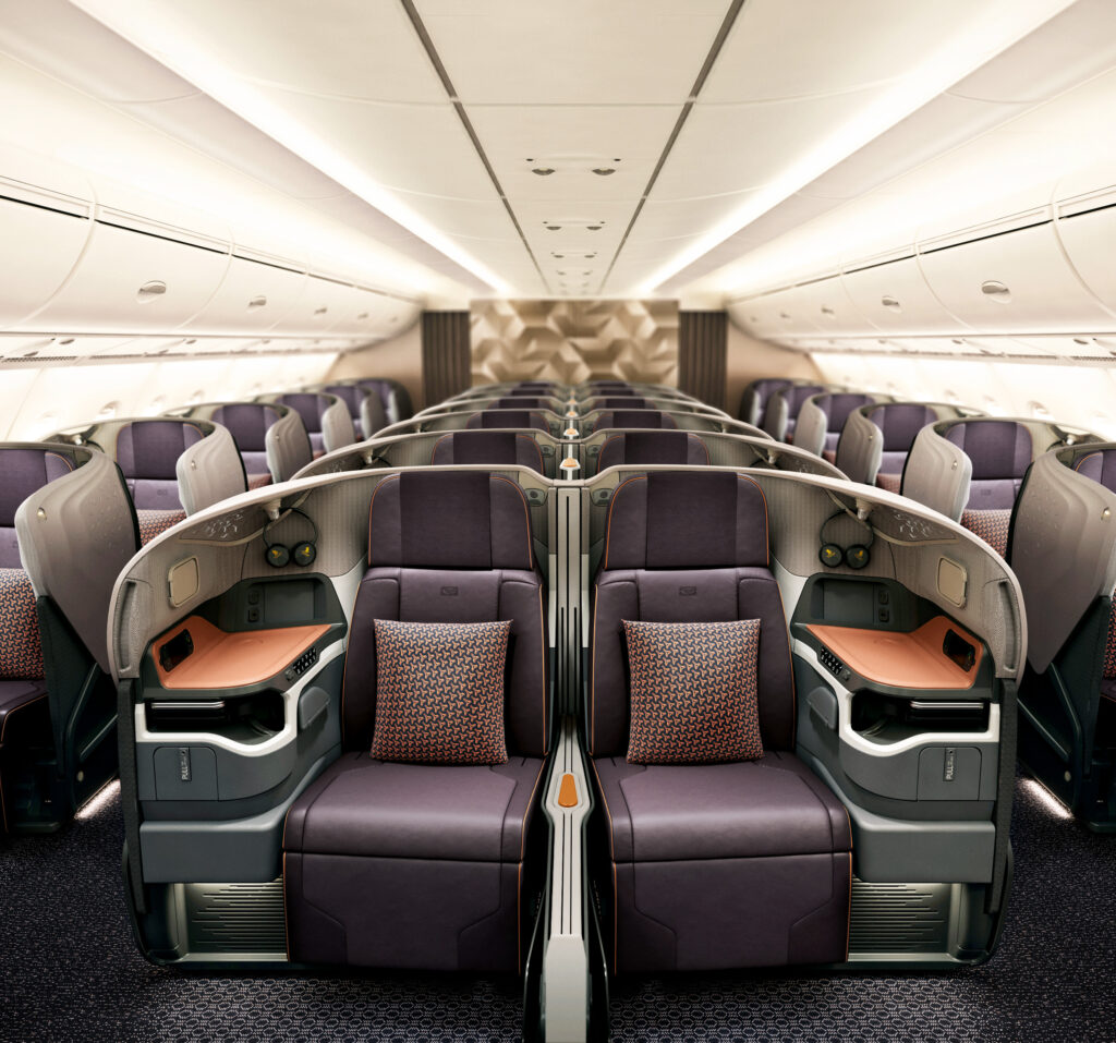 Singapore Airlines Business Class A380-900