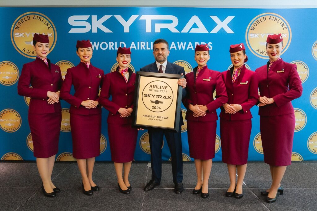 The World's Best Airline 2024 Qatar Airways