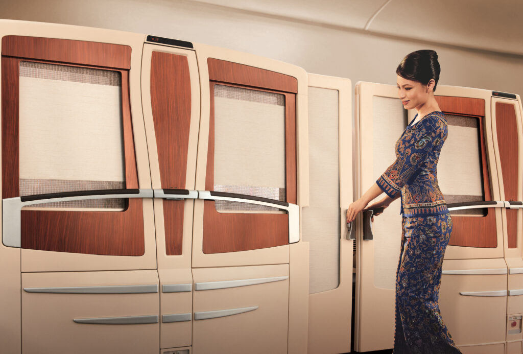 Singapore Airlines won the World's Best First Class and the World's Best Cabin Staff