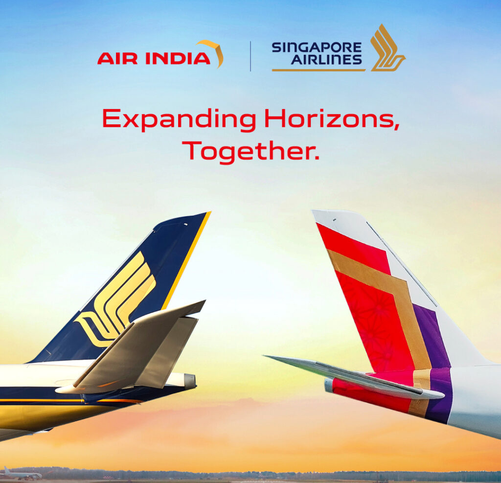 Air India and Singapore Airlines